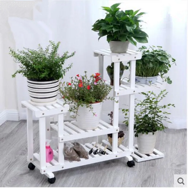 Kayu-bunga-berdiri-Multi-lantai-pot-bunga-rak-Kayu-Solid-pot-bunga-rak ...